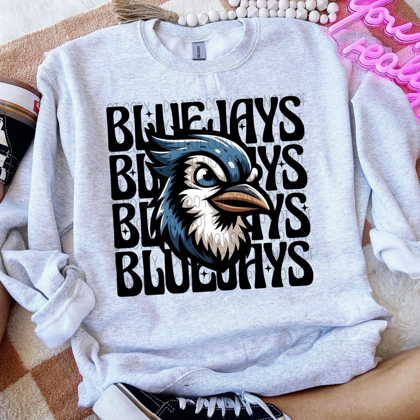 Bluejays Winking Mascot