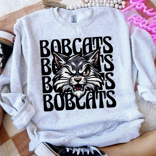 Bobcats Winking Mascot