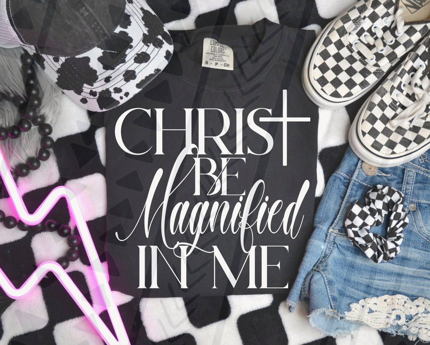 CHRIST BE MAGNIFIED   WHITE