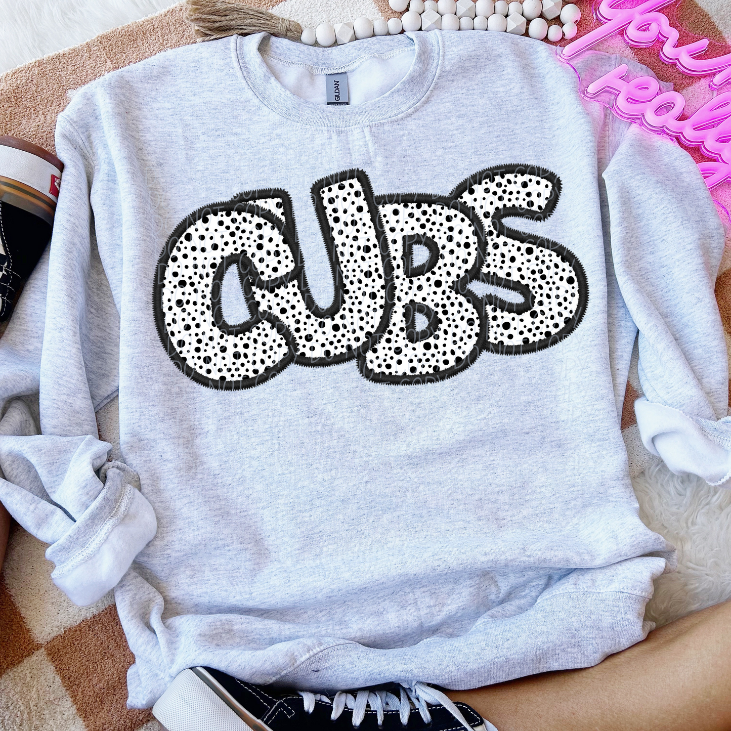 Cubs - Polka Dot Mascot