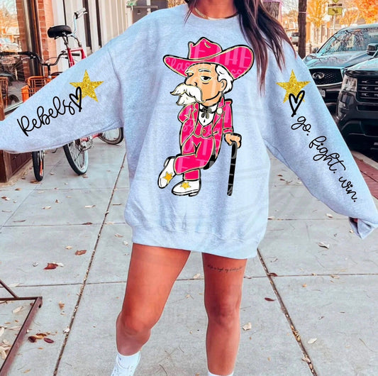 Oversized Mascot Sweatshirt