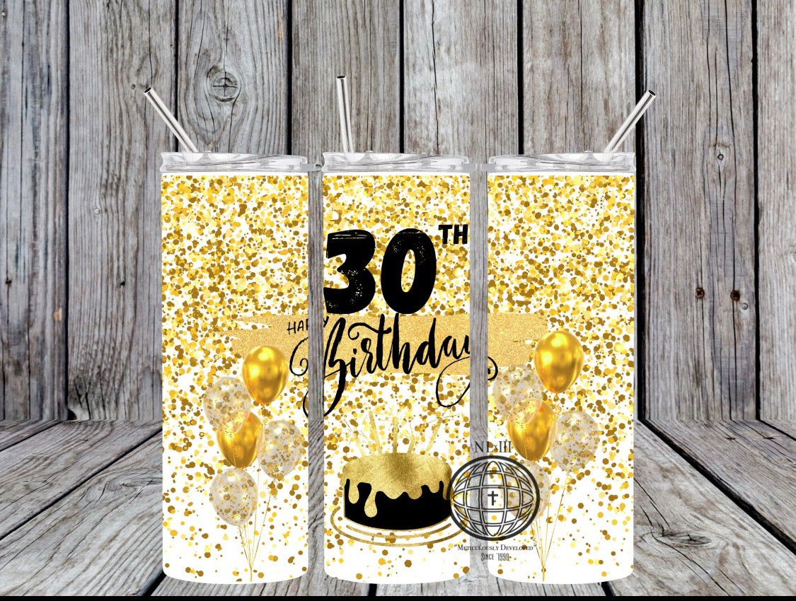 30th bday Tumbler