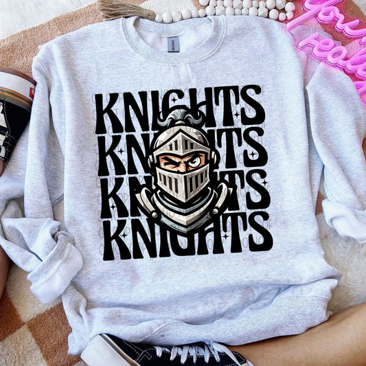 Knights Winking Mascot