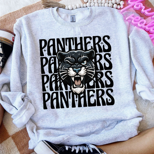 Panthers Winking Mascot