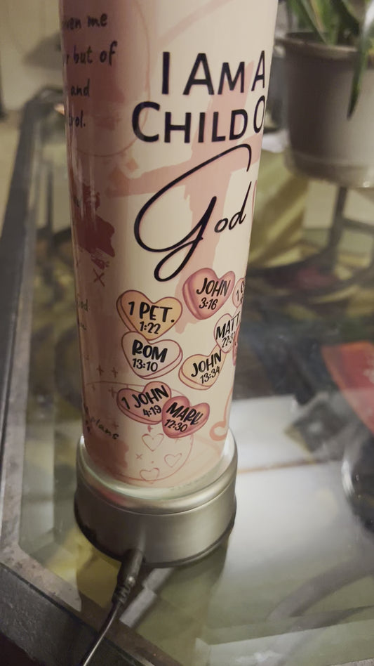 Child of God Heart Tumbler