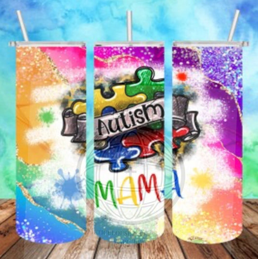 Autism Mama Tumbler